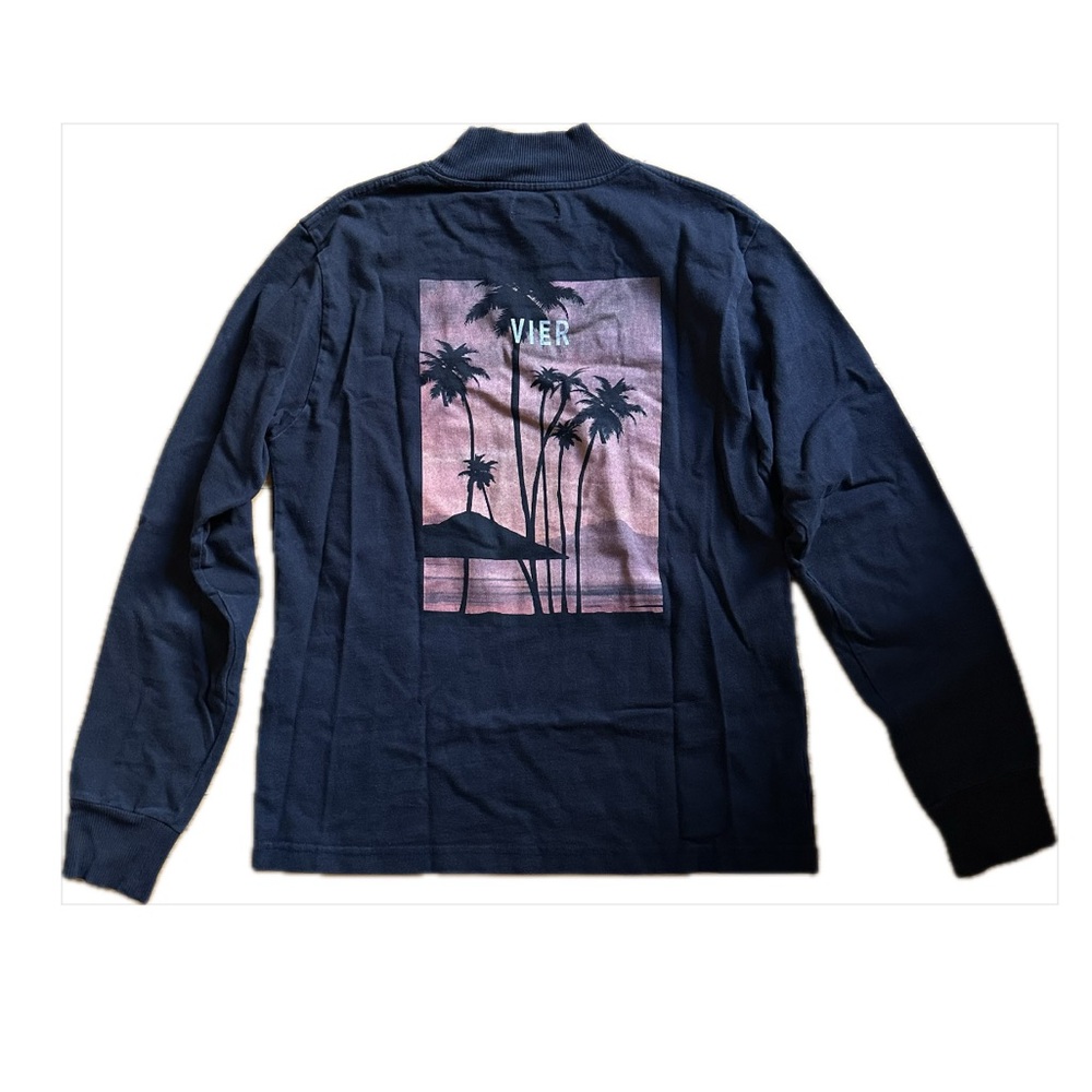 Vier antwerp mock neck longsleeve